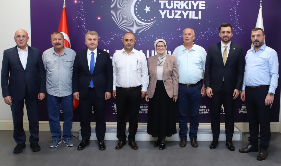 AK Parti Genel Merkezi’ni ziyaret eden Balıkesir Ziraat Odaları İl