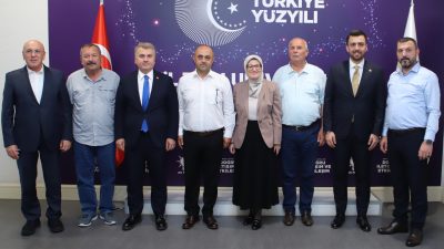 AK Parti Genel Merkezi’ni ziyaret eden Balıkesir Ziraat Odaları İl