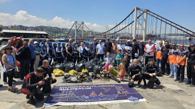 Bandırma’da, Marmara Belediyeler Birliği koordinasyonunda “Marmara Denizi Günü” kapsamında kıyı