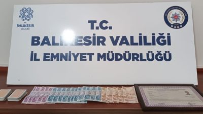 Bandırma İlçe Emniyet Müdürlüğü tarafından ilçe genelinde suç işleme potansiyeli
