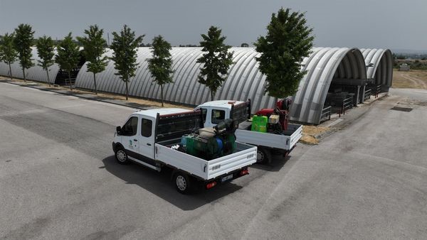 Hayvan Pazarı, kurbanlıklar için hazırlandı Balıkesir Büyükşehir Belediyesi Hayvan Pazarı, kurbanlık hayvanlar gelmeden önce dip