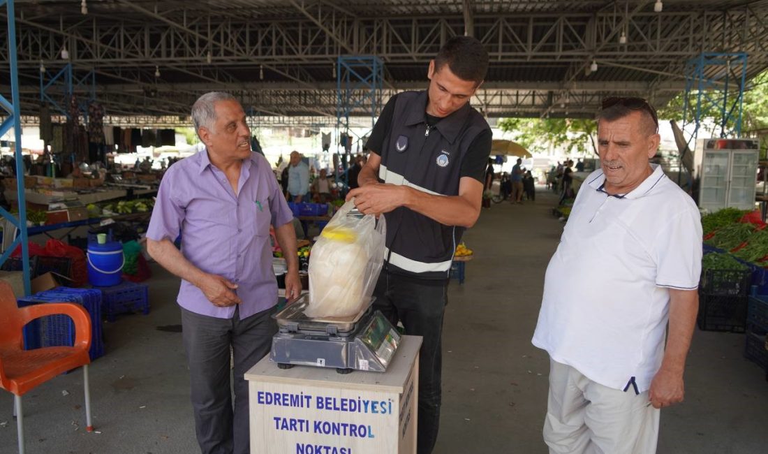 Edremit Belediyesi Zabıta Müdürlüğü denetimlerini aralıksız sürdürüyor Edremit Belediyesi Zabıta Müdürlüğü ekipleri, kent genelinde kontrol ve denetimlerine
