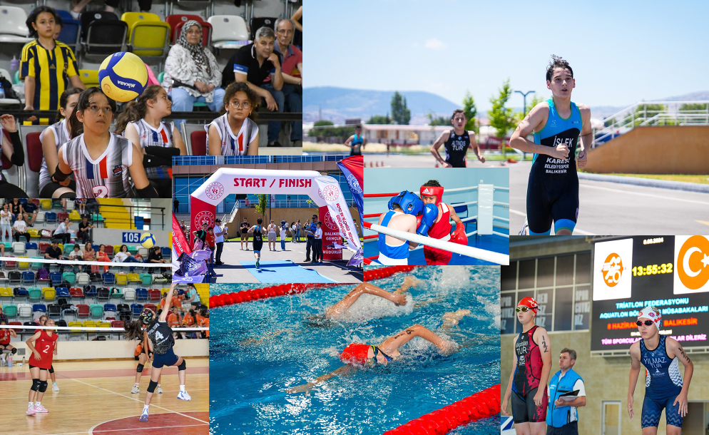 Balıkesir, hafta sonu yine sporcuları ve sporseverleri bir araya getirerek