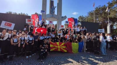 Edirne’de düzenlenen “Balkan Ülkeleri Üniversiteler Arası Arama Kurtarma Yarışması”na katılan