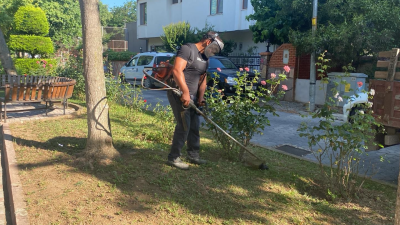Gönen’de belediye ekipleri tarafından ilçe genelinde kapsamlı temizlik çalışması yapıldı.