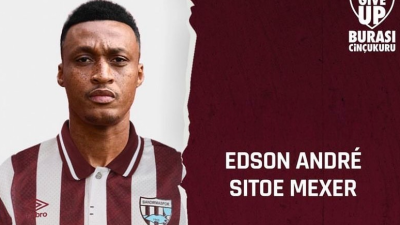 Bandırmaspor, Mozambikli futbolcu Mexer ile sözleşmenin 1 yıl daha uzatıldığını