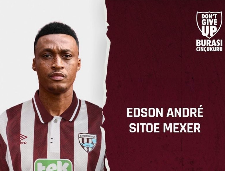 Bandırmaspor Mexer ile sözleşme uzattı Bandırmaspor, Mozambikli futbolcu Mexer ile sözleşmenin 1 yıl daha uzatıldığını