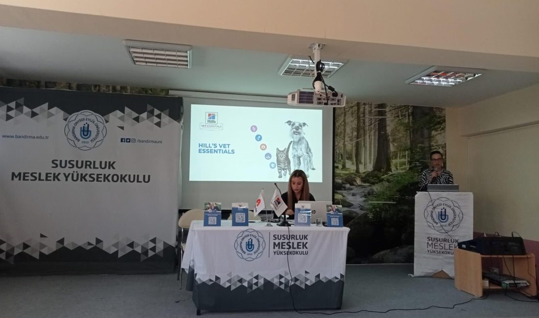 Susurluk MYO’da düzenlenen “Pet Hayvancılık Sektörü ve Öğrenci Buluşması”nda sektörün