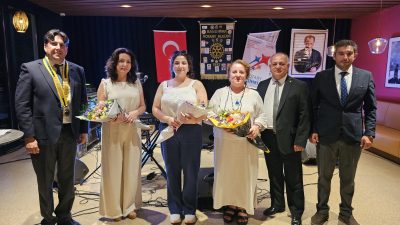 Erdek’te Pınar Otel’de gerçekleşen gecede Cem Aldağ 2024-2024 Dönem Başkanlığı