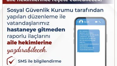  Çalışma ve Sosyal Güvenlik Bakanı Vedat Işıkhan, aile hekimlerinin raporlu