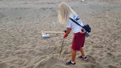 Caretta carettalar için 18 yıldır Alanya’nın Yeşilöz ve Uğrak mahallelerinde