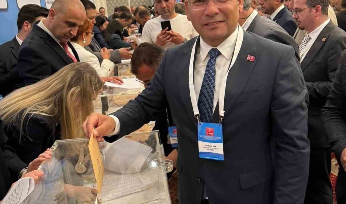 Başkan Serkan Sak’a önemli görev Türkiye Belediyeler Birliği (TBB) Meclis Toplantısında Sındırgı Belediye Başkanı Serkan
