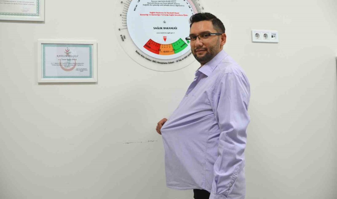 Diyetisyen kendini örnek gösterdi Düzenli diyet programı ile 6 ayda 92 kilodan 69 kiloya