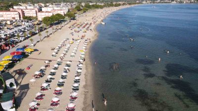 Balıkesir&rsquo;in turizm beldelerinden olan G&uuml;ney Marmara B&ouml;lgesinden Erdek&rsquo;te Kurban Bayramı