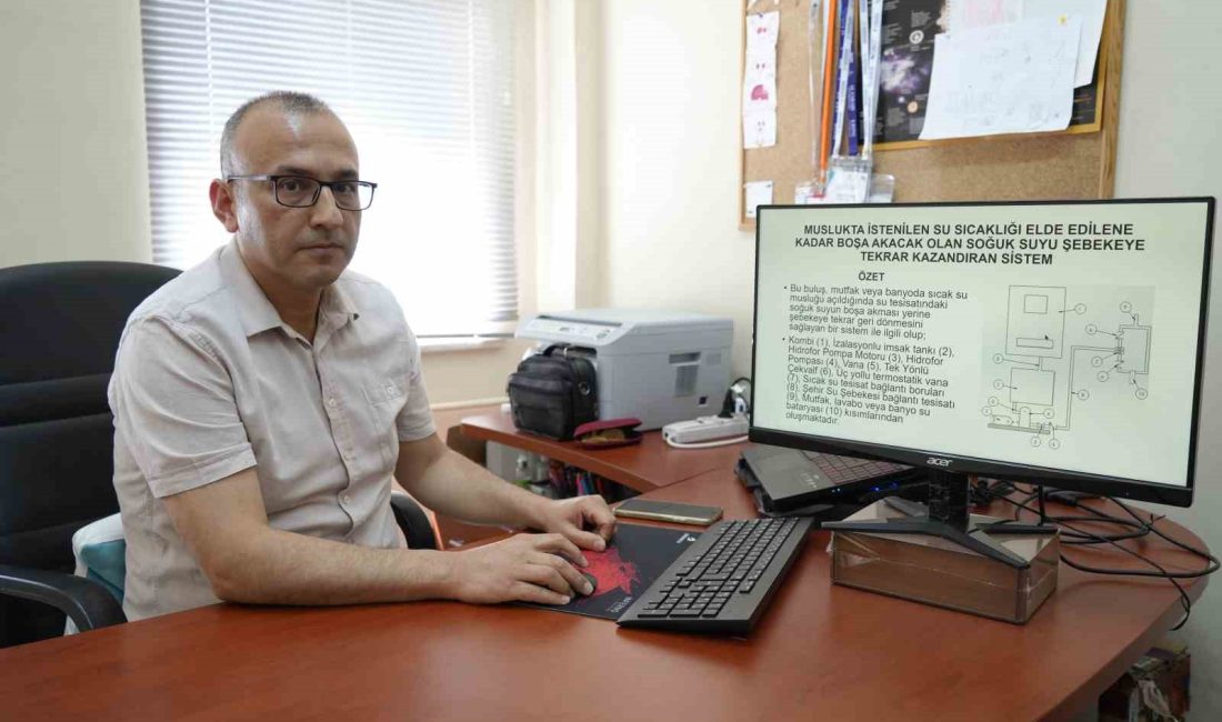 Gümüşhane’de Dr. Öğr. Üyesi Selahattin Budak tarafından evlerde sıcak su