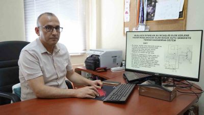 G&uuml;m&uuml;şhane&rsquo;de Dr. &Ouml;ğr. &Uuml;yesi Selahattin Budak tarafından evlerde sıcak su
