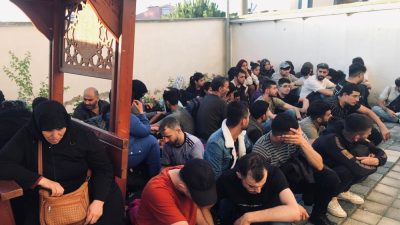  Ayvalık’ta , yasa dışı yollarla Yunanistan’ın Midilli Adası’na gitmek isteyen