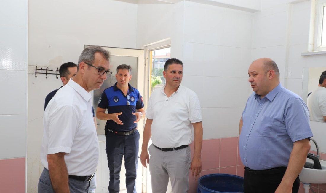 Palaz, Kapalı Pazar Yeri için talimat verdi Kapalı Pazar Yeri’nde esnaflarla bir araya gelen Gönen Belediye Başkanı