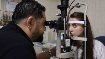 Elazığ Medilines Hastanesinde g&ouml;revli g&ouml;z sağlığı ve hastalıkları uzmanı yardımcı