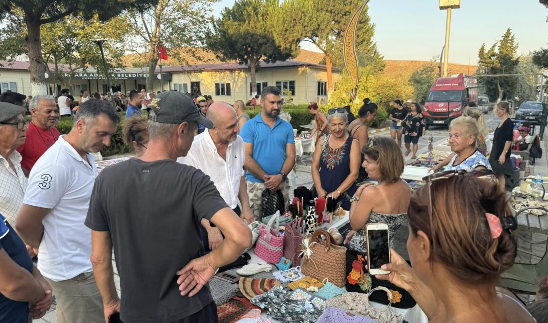 Dinçer, emektar kadınlarla bir araya geldi Avşa ve Yiğitler’de aşure hayrına katılan Marmara Adalar Belediye Başkanı