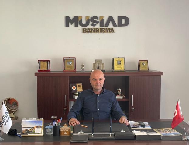 Bandırma’nın sorunları iş dünyasının gündeminde Müstakil Sanayici ve İşadamları Derneği (MÜSİAD) Bandırma Şube Başkanı Tolga