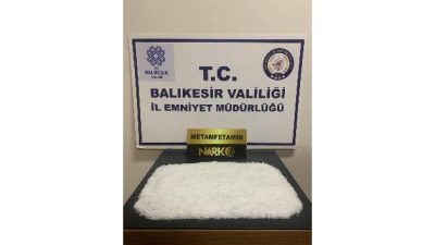 Balıkesir’de Narkotik ekipleri son 4 günde gerçekleştirdikleri operasyonlarda 108 gram