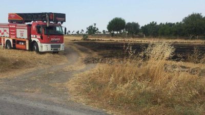 Bandırma’nın kırsal mahallesinde meydana gelen yangının ardından mahalle muhtarı Ceyhun