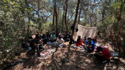 Balıkesir İl Jandarma Komutanlığınca, göçmen kaçakçılığı ile mücadele kapsamında, meydana