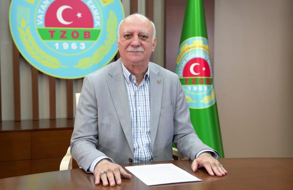 Türkiye Ziraat Odaları Birliği (TZOB) Genel Başkanı Şemsi Bayraktar, haziran