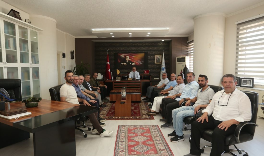 BANÜ’de eğitim konuları ele alındı Eğitimciler Birliği Sendikası Balıkesir 2 No’lu Şube Başkanı Prof. Dr.