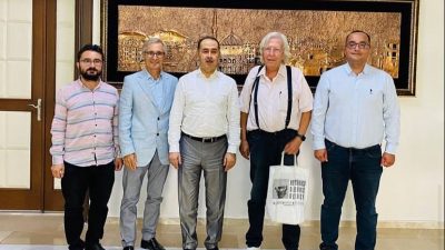 Bandırma Kaymakamı Engin Aksakal’ı ziyaret eden BAOP, kamu yararına yapılabilecek