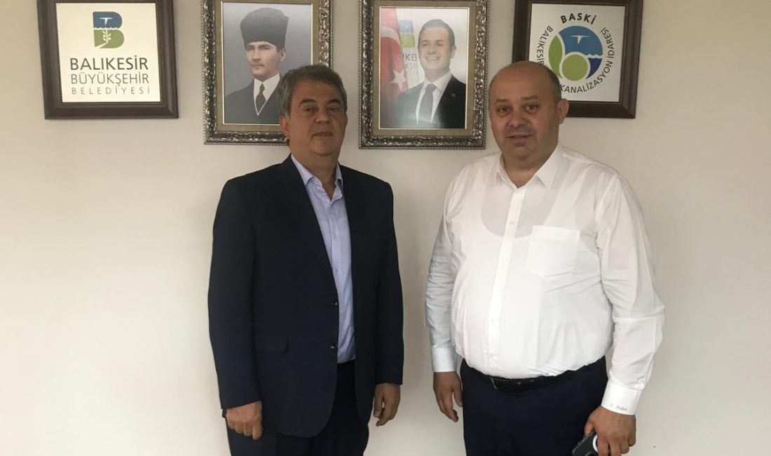 Başkan Palaz, BASKİ Müdürü Erdoğan ile projeleri değerlendirdi Gönen Belediye Başkanı İbrahim Palaz, görevine yeni başlayan BASKİ Genel