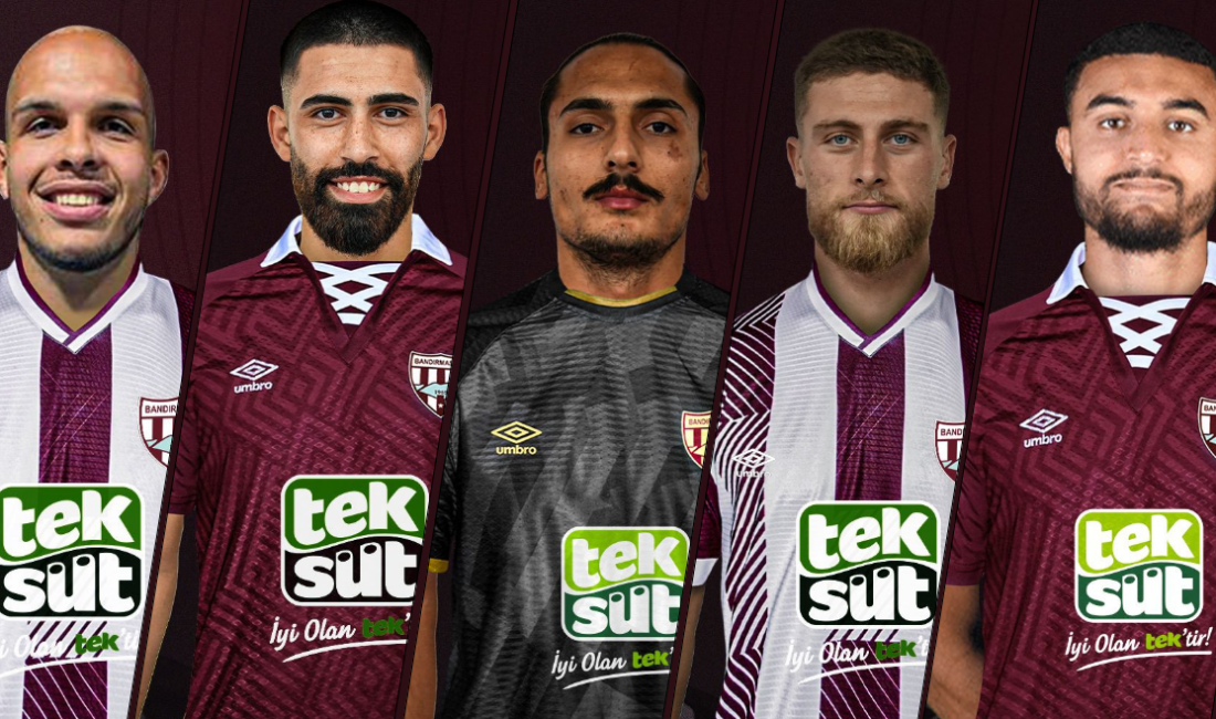 Bandırmaspor’da 5 yeni transfer Bandırmaspor, yeni sezon öncesinde 5 yeni futbolcuyla daha anlaşma imzalandığını