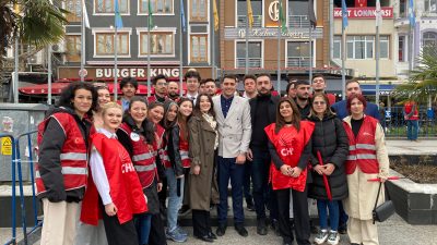 CHP Bandırma Gençlik Kolu Başkanı Barış Can Dursun, göreve geldikleri
