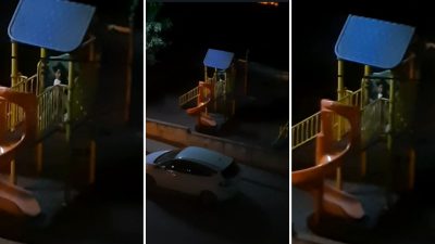 Bandırma’da bir parkın gençler tarafından uygunsuz bir şekilde kullanılması mahalle