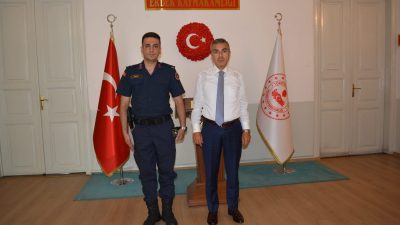 Erdek İlçe Jandarma Komutanı olarak atanan Üsteğmen Coşkun Avni Özkan,