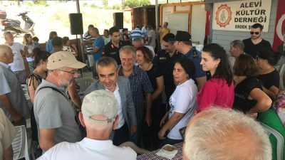 Erdek Alevi Kültür Derneği tarafından düzenlenen aşure etkinliğinde canlar ile