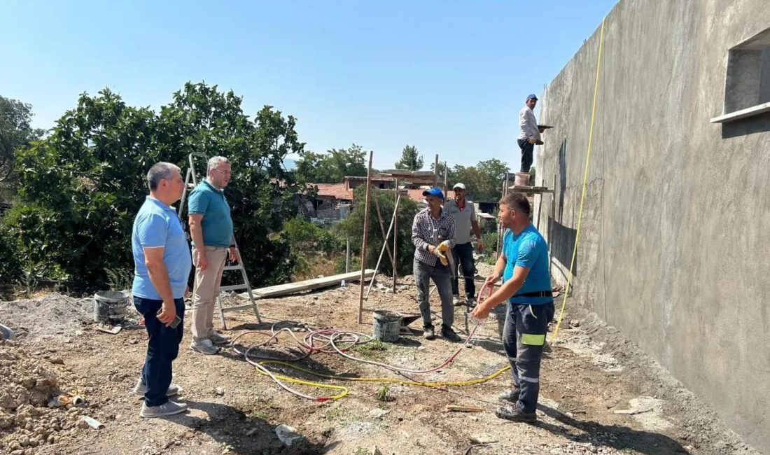 Susurluk düğün salonu çalışmaları hız kazandı Susurluk Belediyesi tarafından yapımı devam eden düğün salonu çalışmalarını yerinde