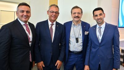 Ankara’da gerçekleştirilen genel kurula katılan BTB Yönetim Kurulu Başkanı Can