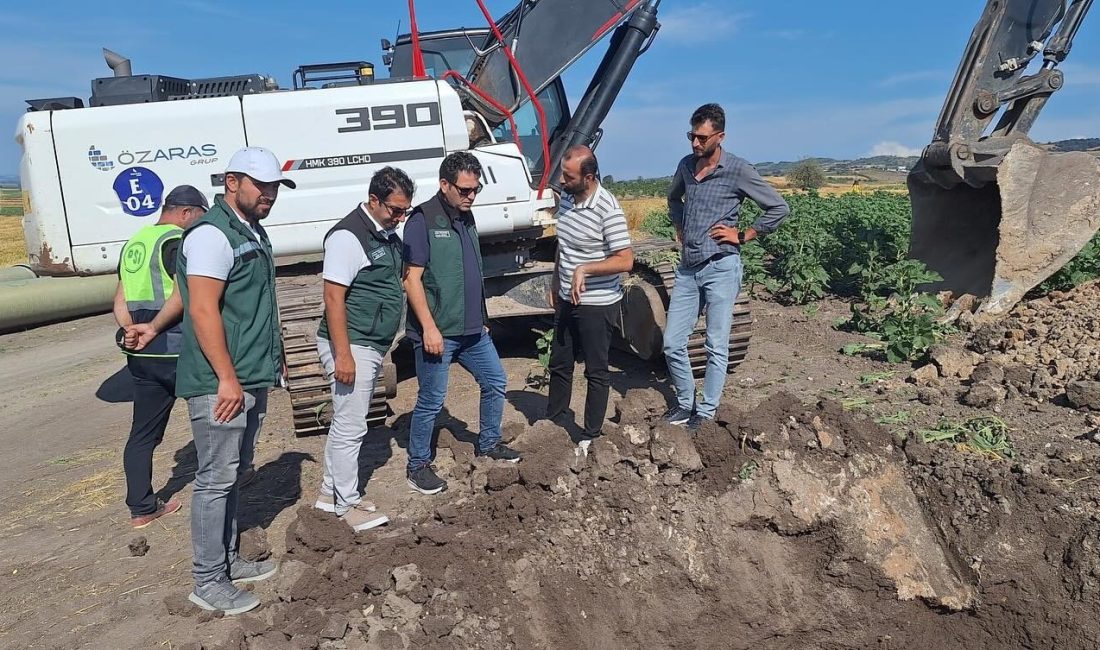 Güldoğan, Manyas Ovası proje çalışmalarını inceledi “Manyas Ovası Sol Sahil Sulaması İkmali Projesi”nin çalışmalarını yerinde inceleyen