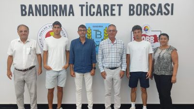 BTB Yönetim Kurulu Başkanı Can Ata Tan’ı ziyaret eden MTN