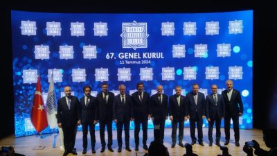Türkiye Bankalar Birliği’nin (TBB) 67’inci Olağan Genel Kurul Toplantısı’na katılan