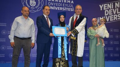Bandırma Onyedi Eylül Üniversitesi (BANÜ) 2023-2024 eğitim-öğretim yılı Mezuniyet Töreni