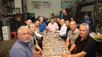 Edremit’te sanayi esnafı tarafından 17 yıl önce başlanan hayır yemeğinin