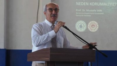 Erdek’te, “Deniz Çayırları” konu panel düzenlendi. Bandırma Onyedi Eylül Üniversitesi