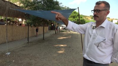Erdek’in Tatlısu Mahallesi’nde bulunan bir çay bahçesini devralan Yılmaz Sarıgül’ün