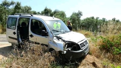 Erdek’te iki aracın çarpışması sonucu meydana gelen trafik kazasında 1