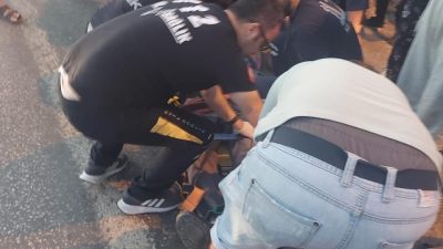 Erdek'te kazada, scooter kullanan A.Y. (15), yaya ge&ccedil;idinden ge&ccedil;en yayaya
