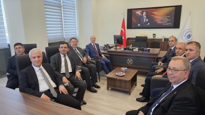 Bandırma’yı ziyaret eden YÖK Başkanı Prof. Dr. Erol Özvar, Bandırma