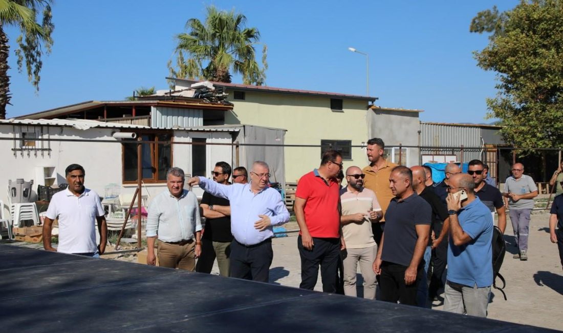 Edremit Belediyesi Altınkum fuar alanı hazır Edremit Belediyesi tarafından geçtiğimiz yıllarda belediye tesisleri olarak kullanılan Altınkum